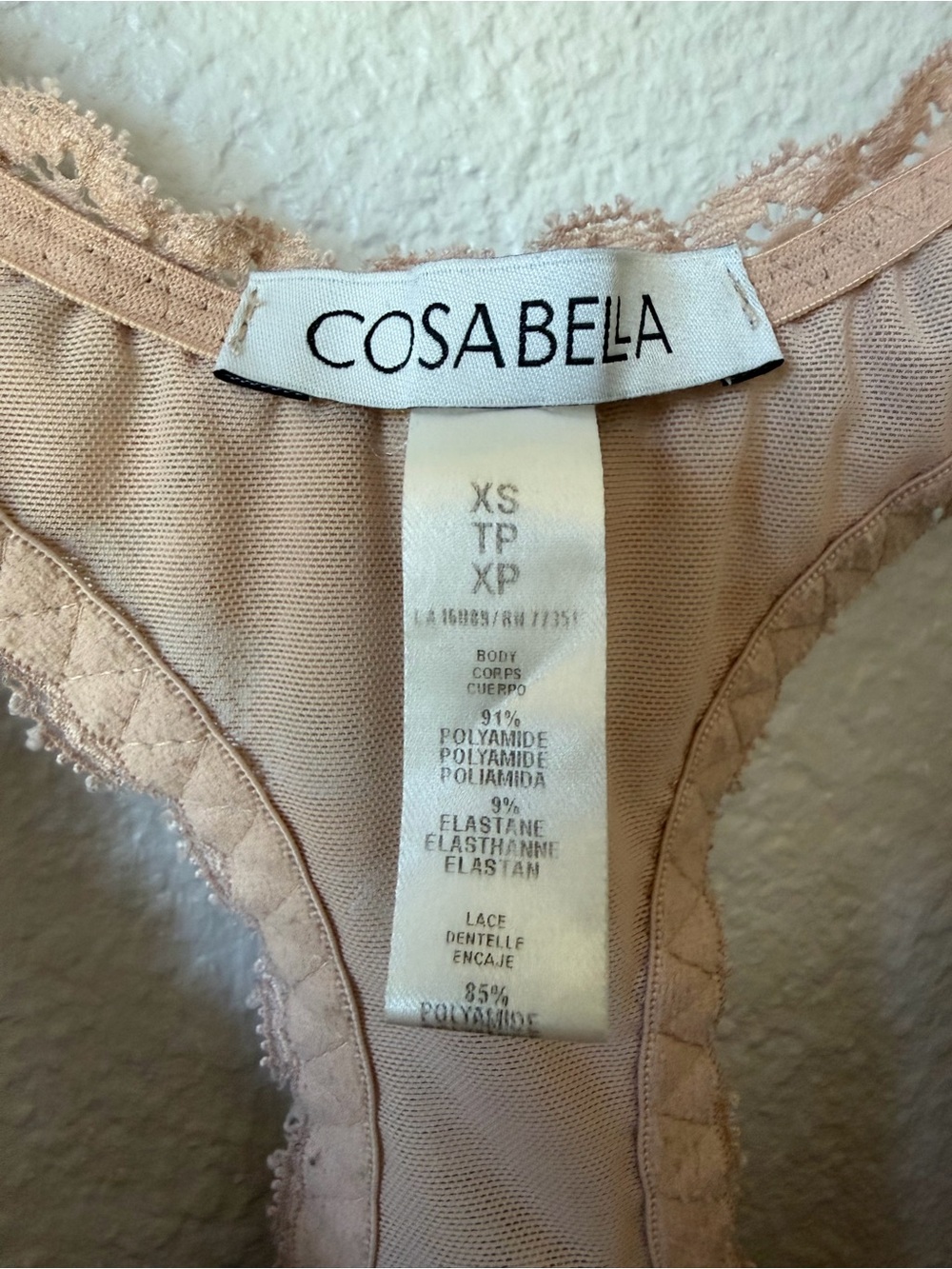 Cosabella Never Say Never Super Curvy Racie Racerback Bralette Set, XS, EUC - Picture 4 of 14